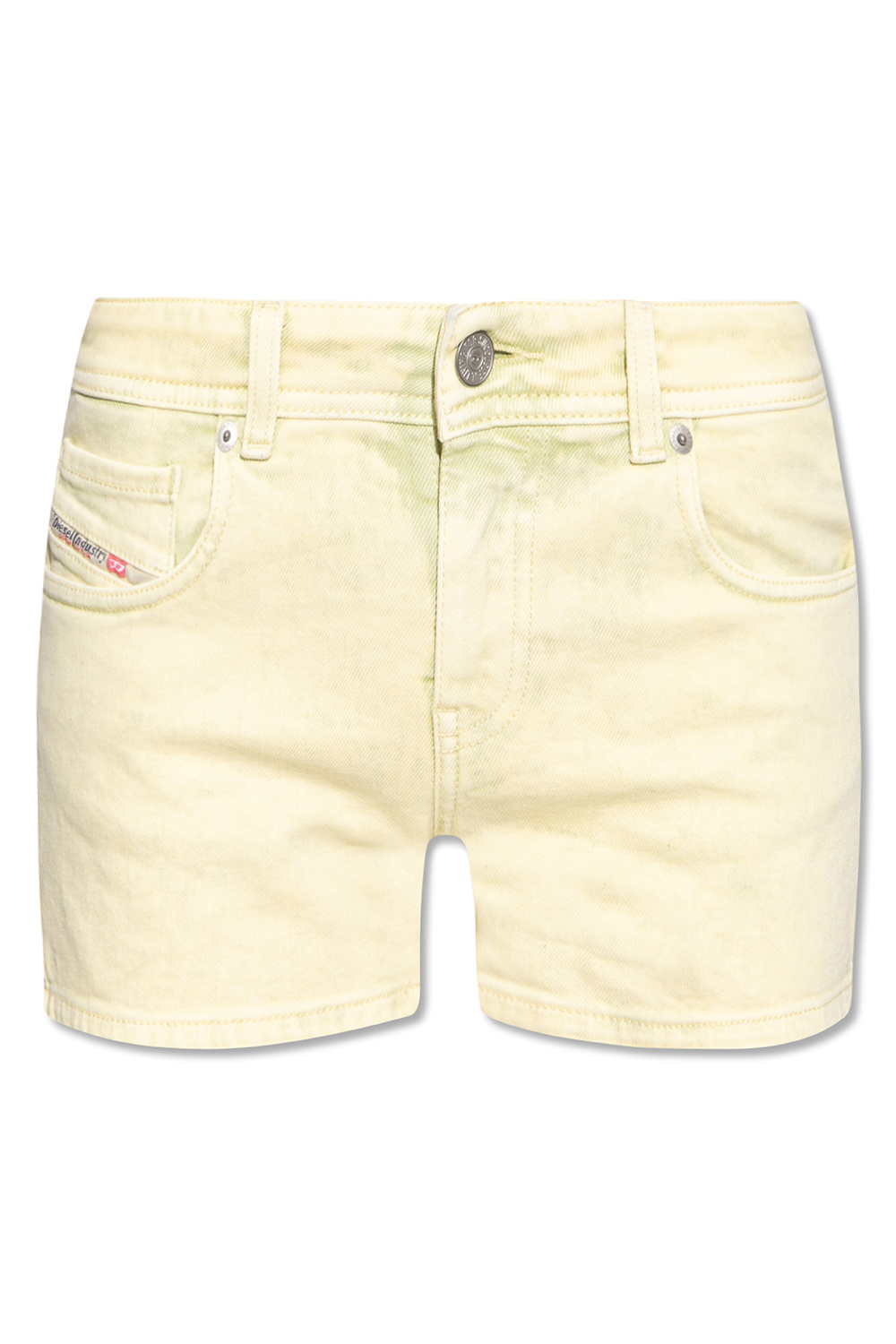 Lyla - washed-detail denim jeans - Short' denim shorts